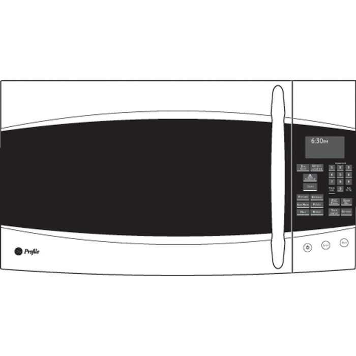GE Profile Spacemaker® 1.9 Cu. Ft. Over-the-Range Microwave Oven