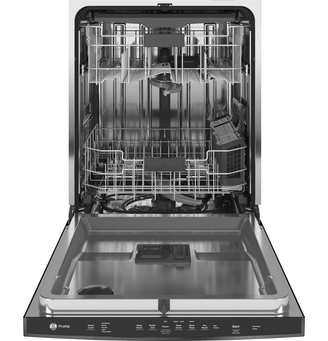 GE Profile™ ENERGY STAR® Top Control with Stainless Steel Interior Dishwasher with Sanitize Cycle & Dry Boost with Fan Assist