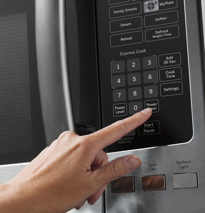 GE Profile™ Series 1.9 Cu. Ft. Over-the-Range Microwave Oven with Recirculating Venting