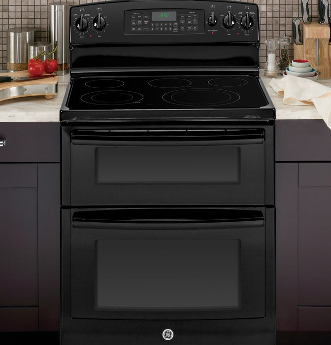 GE® 30" Free-Standing Electric Double Oven Range