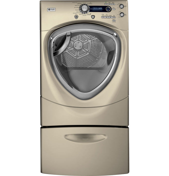 GE Profile 7.5 cu. ft. stainless steel capacity frontload dryer with Steam