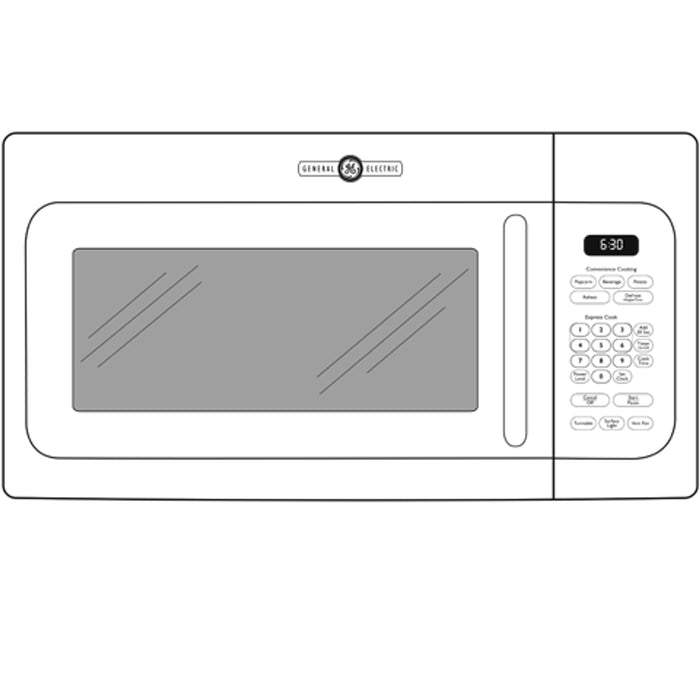 GE Artistry™ Series 1.6 Cu. Ft. Over-the-Range Microwave Oven