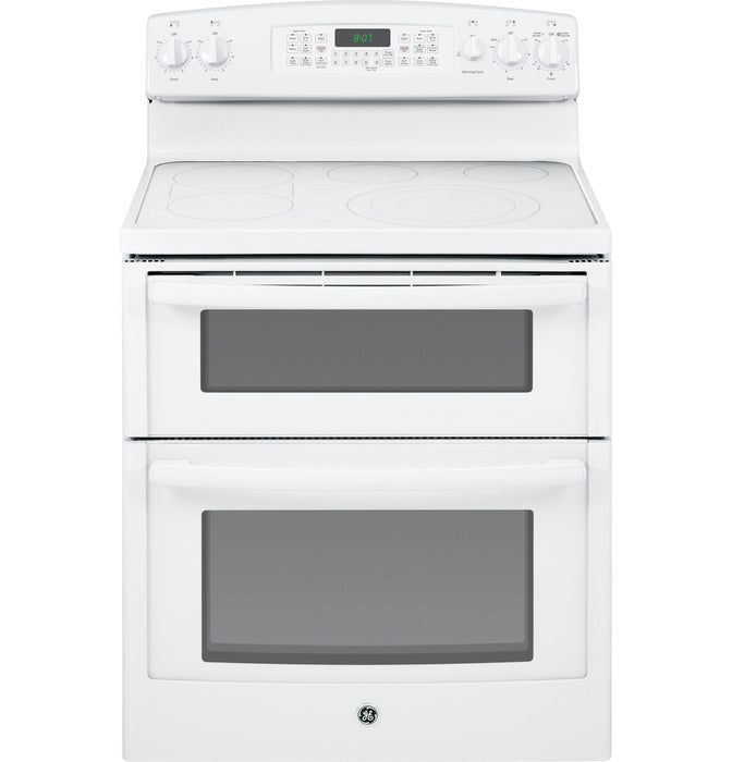 GE® 30" Free-Standing Electric Double Oven Range with Convection