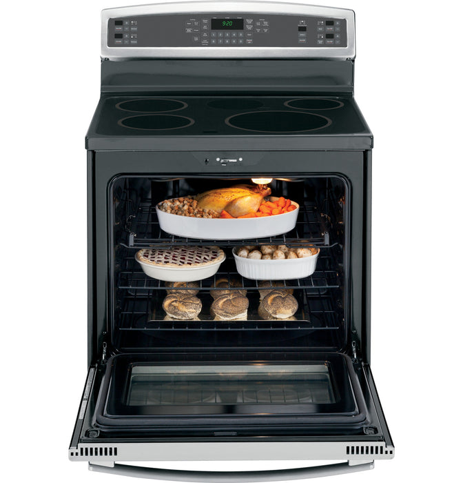 GE Profile™ Series 30" Free-Standing Induction and Convection Range with Warming Drawer