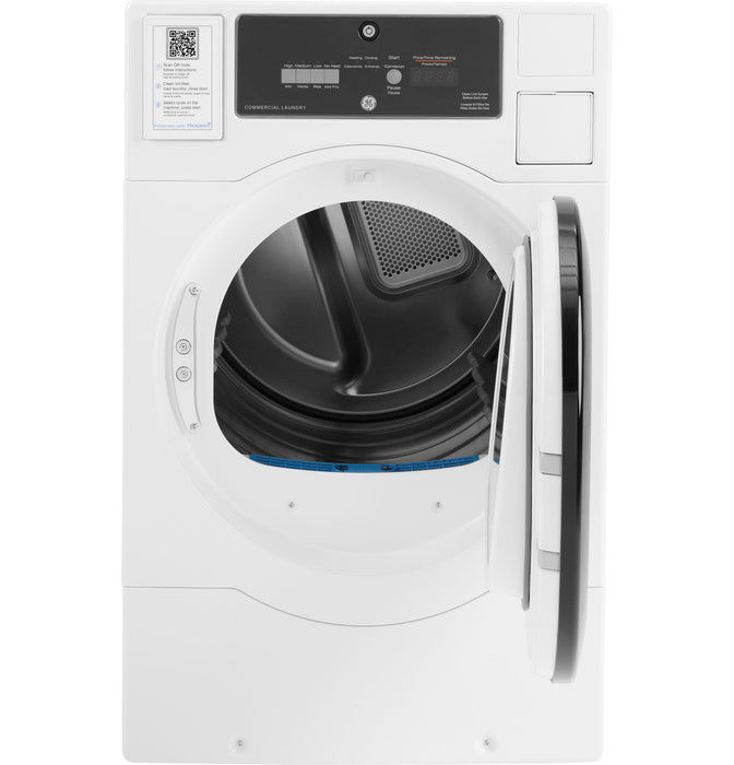 GE® Commercial 7.7 cu. ft. Capacity Gas Dryer with Built-In App-Based Payment System SITE WIFI REQUIRED, Standalone Unit