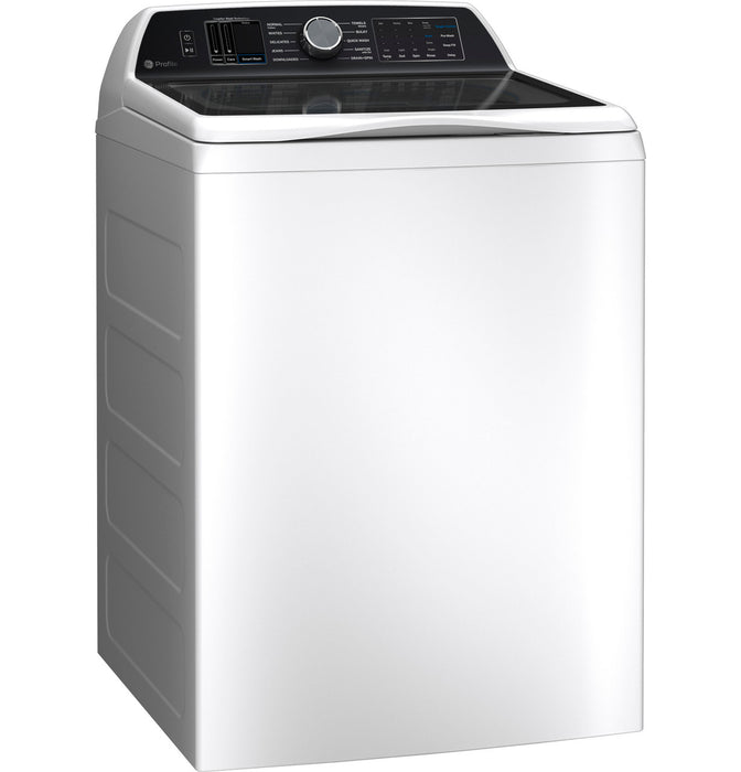 GE Profile™ ENERGY STAR® 5.4 cu. ft. Capacity Washer with Smarter Wash Technology and FlexDispense™