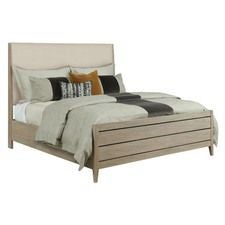 Symmetry California King Incline Fabric with High Footboard Bed