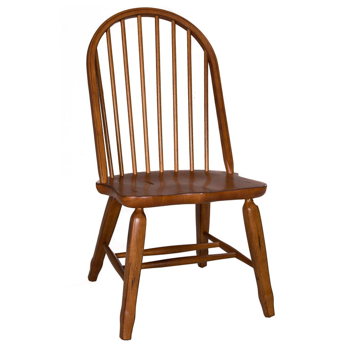 Treasures - Bow Back Side Chair - Oak