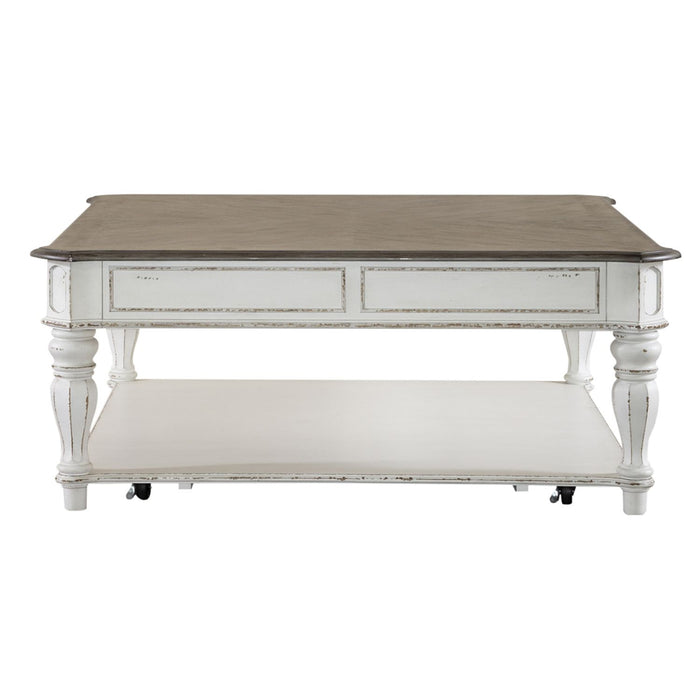 Magnolia Manor - Oversized Square Cocktail Table