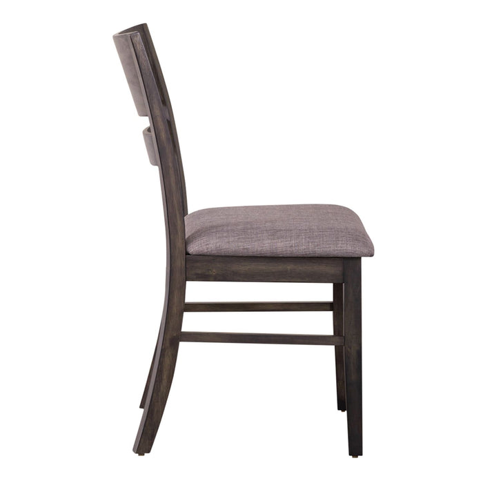 Anglewood - Slat Back Upholstered Side Chair
