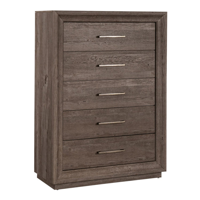 Horizons - King Storage Bed, Dresser & Mirror, Chest, Night Stand