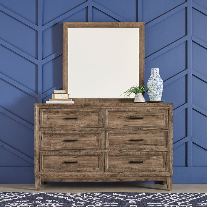 Ridgecrest - King California Panel Bed, Dresser & Mirror, Chest, Night Stand