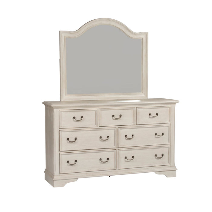 Bayside - King Panel Bed, Dresser & Mirror, Chest, Night Stand