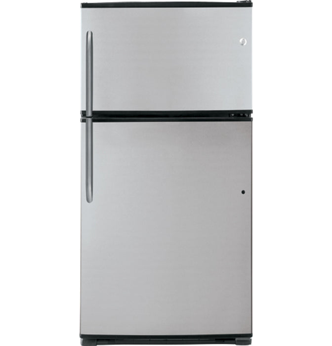 GE® 21.0 Cu. Ft. Stainless Top-Freezer Refrigerator