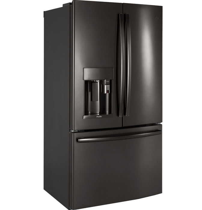 GE Profile™ Series ENERGY STAR® 22.2 Cu. Ft. Counter-Depth French-Door Refrigerator with Keurig® K-Cup® Brewing System
