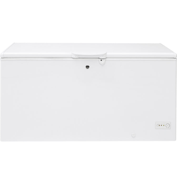 GE® ENERGY STAR® 15.7 Cu. Ft. Manual Defrost Chest Freezer
