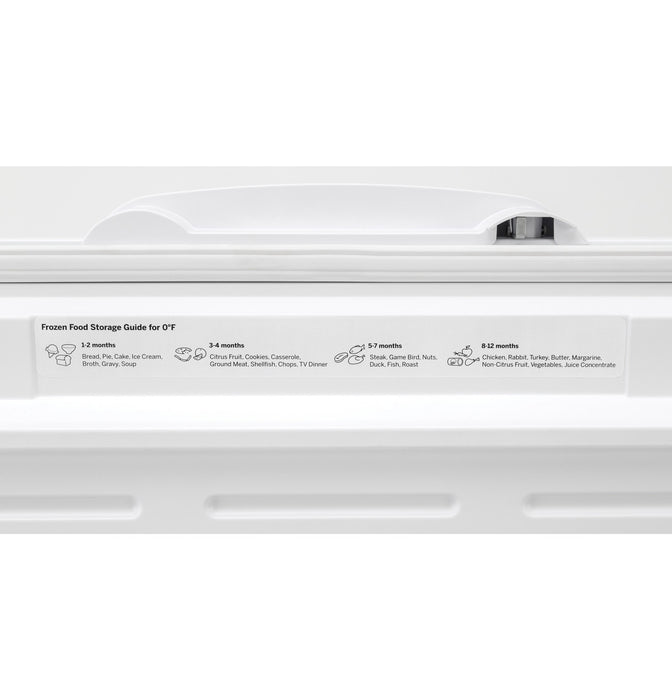 GE® ENERGY STAR® 15.7 Cu. Ft. Manual Defrost Chest Freezer