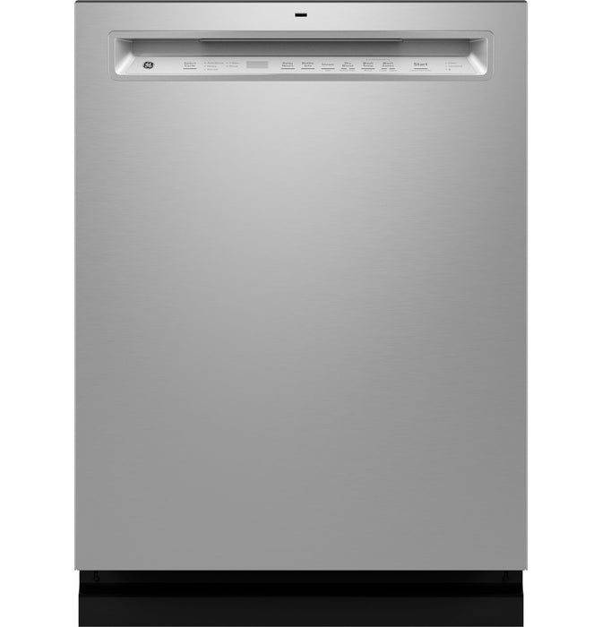 GE® ENERGY STAR® Fingerprint Resistant Front Control with Stainless Steel Interior Dishwasher with Sanitize Cycle