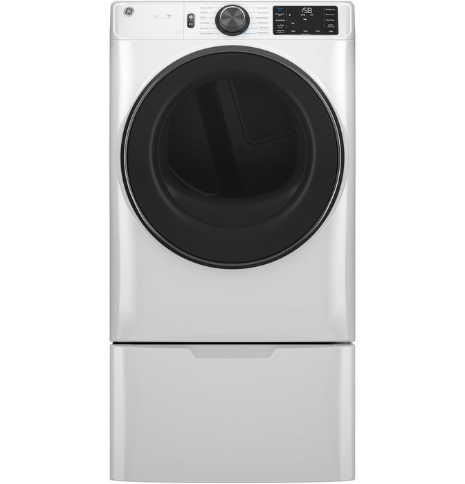 GE® ENERGY STAR® 7.8 cu. ft. Capacity Smart Front Load Gas Dryer with Steam and Sanitize Cycle
