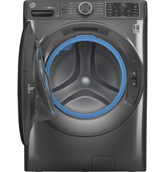 GE® 4.8 cu. ft. Capacity Smart Front Load ENERGY STAR® Washer with UltraFresh Vent System with OdorBlock™ and Sanitize w/Oxi