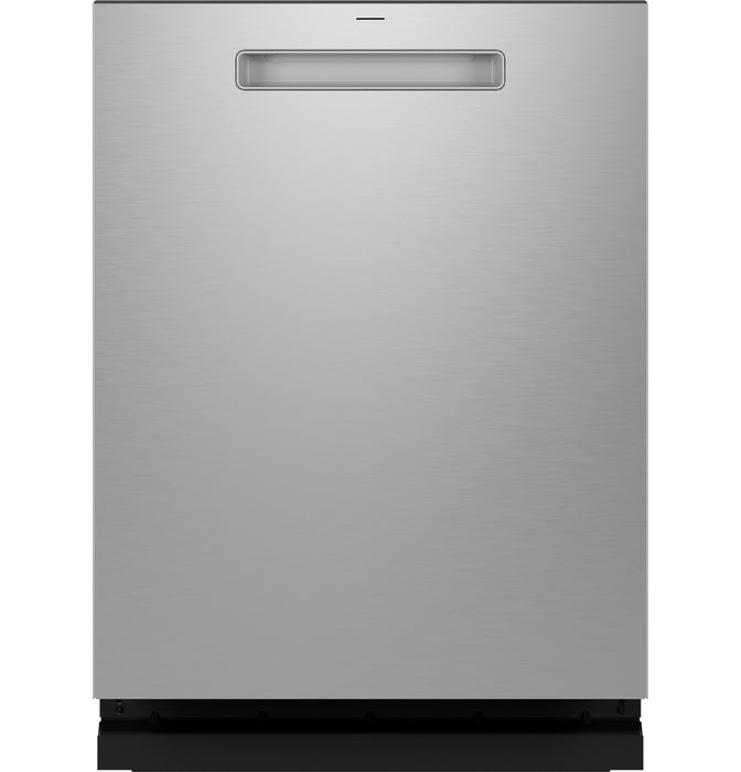 GE Profile™ ENERGY STAR® Fingerprint Resistant Top Control Stainless Interior Dishwasher with Microban™ Antimicrobial Technology with Sanitize Cycle