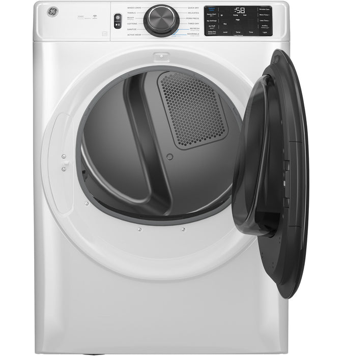 GE® ENERGY STAR® 7.8 cu. ft. Capacity Smart Front Load Electric Dryer with Steam and Sanitize Cycle