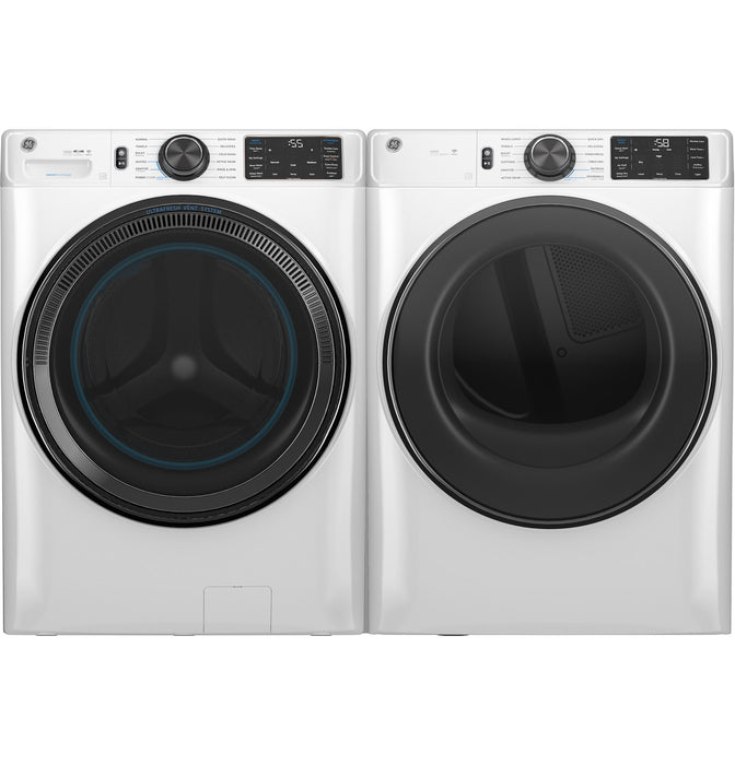 GE® ENERGY STAR® 7.8 cu. ft. Capacity Smart Front Load Electric Dryer with Steam and Sanitize Cycle